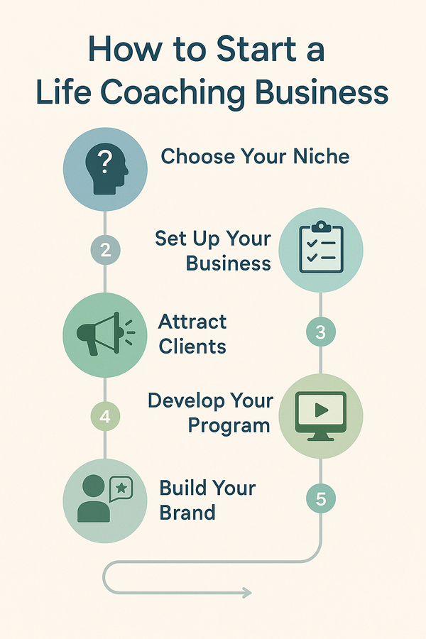 How to Start a Life Coaching Business: A Step-by-Step Guide