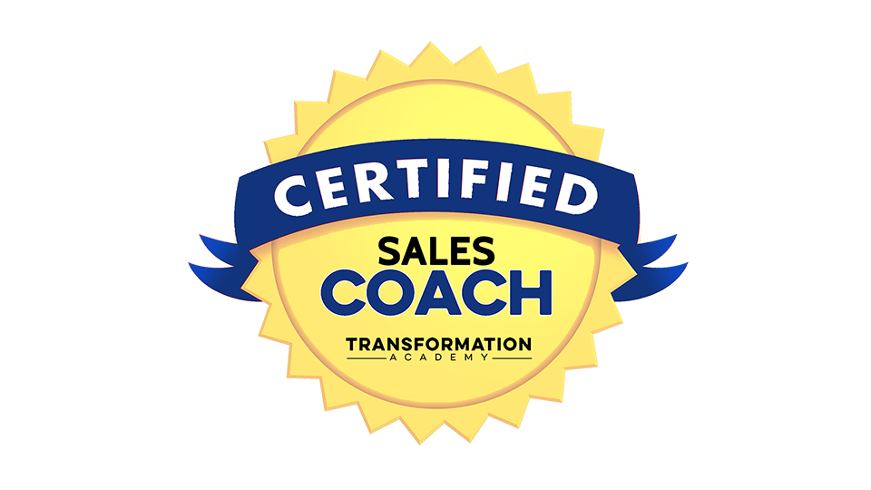 Sales Coach Certification