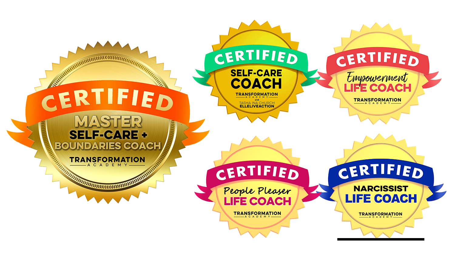 Master Self-Care + Boundaries Life Coach Certification - Transformation Academy