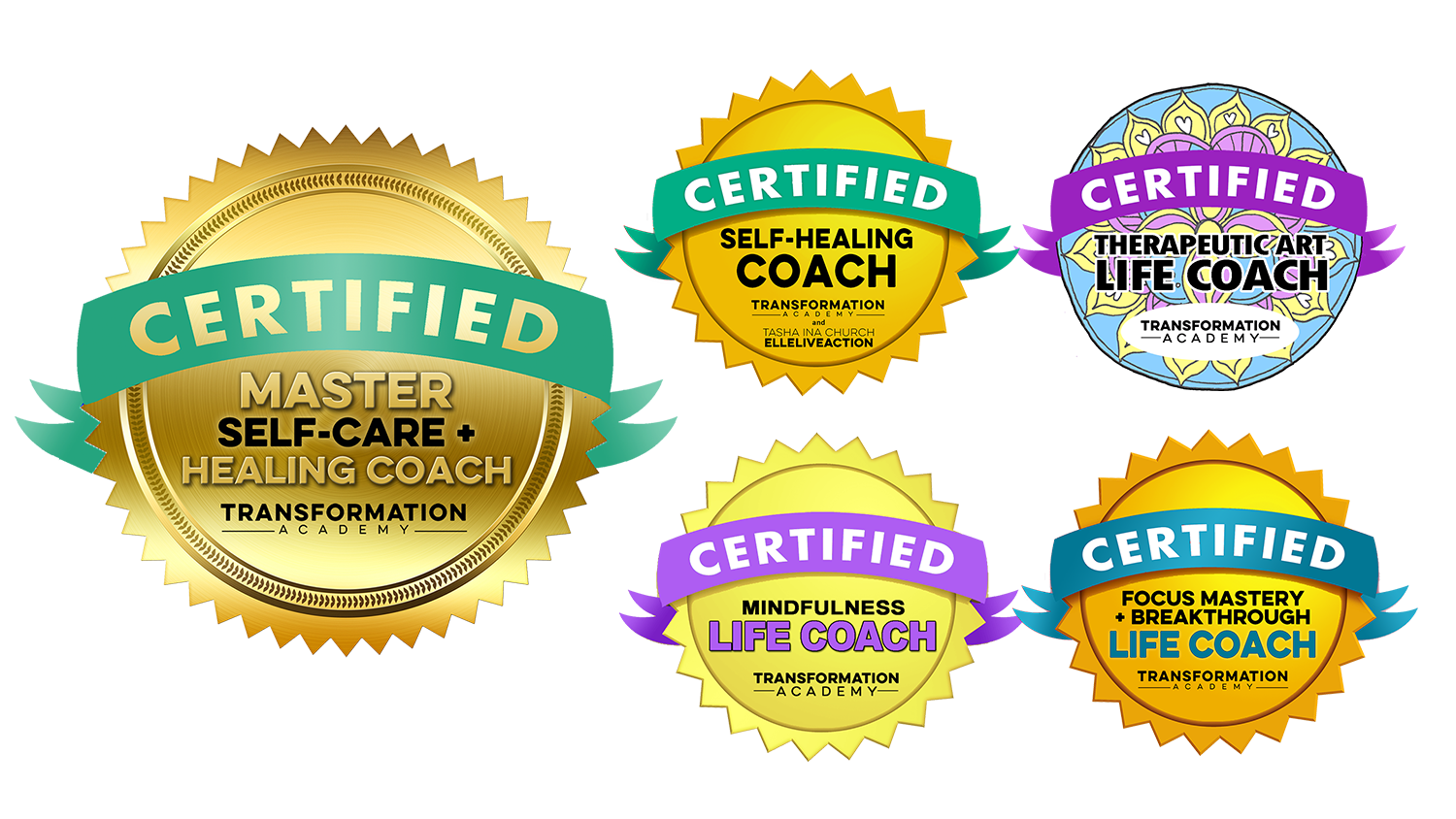 Master Self Care and Healing Coach Certification Transformation Academy