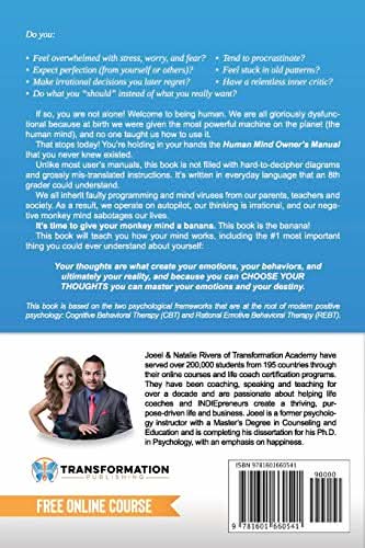 The Human Mind Owner's Manual: An Interactive Guide to the Most Powerful Machine on the Planet: Your Mind! (Using Psychology, CBT and REBT) - Transformation Academy